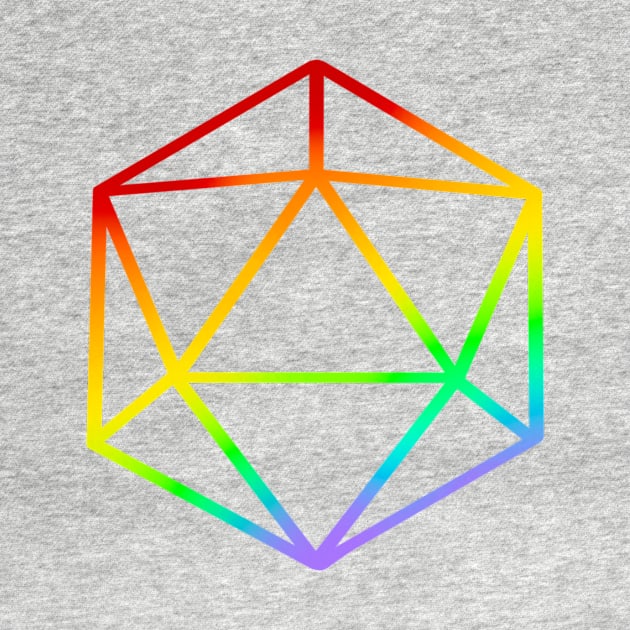 Pride D20 by dorkybee